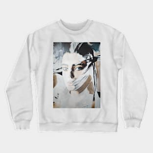 abstract / portrait Crewneck Sweatshirt